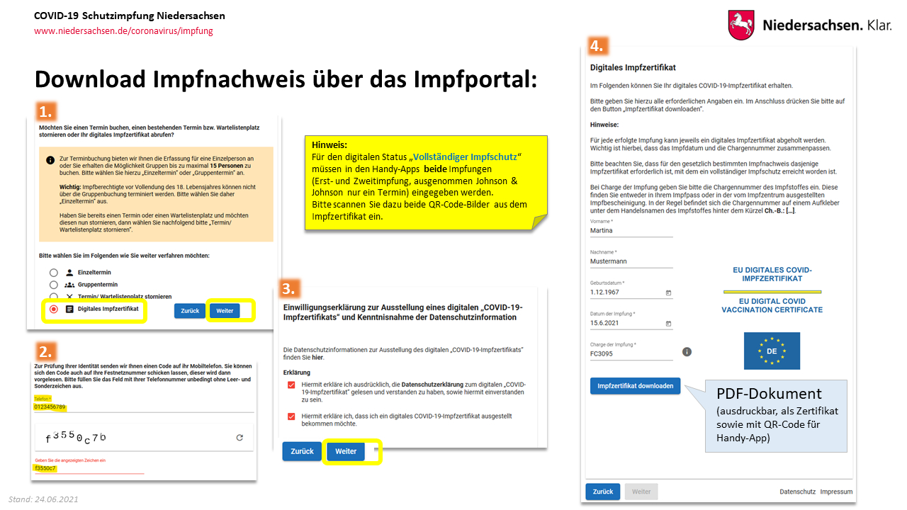 Covid Impfung Impfpass Aufkleber - Covid 19 Impfung Antworten Auf Haufig Gestellte Fragen Portal Niedersachsen