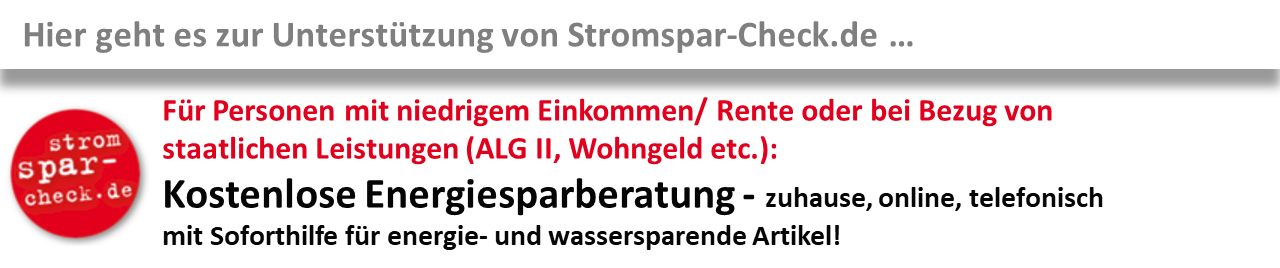 Link zur Webseite: Stromspar-Check.de