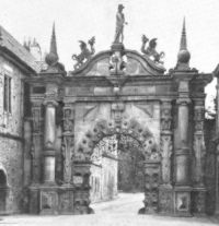 Bückeburg: Schlosstor