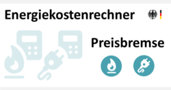 Link zu den Energiekostenrechnern der Bundesregierung