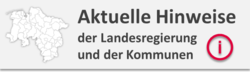 Aktuelle Warnmeldung und Hinweise der Landesregierung und der Kommunen