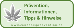 Grafik: Link zu Cannabisprävention.de