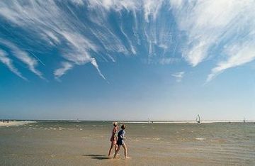 Langeoog: Kinder am Strand