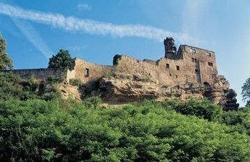 Historische Burgruine der Grafen von Hardenberg