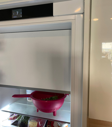 Kühlschrank mit der Temperatureinstellung 7 Grad