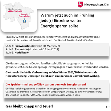 Infografik Energiekrise: Warum jetzt jede(r) Einzelne Energie sparen sollte Nr. 1