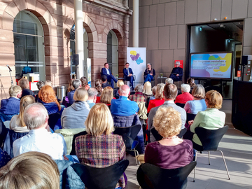 Wissenschaftsminister Falko Mohrs beim Zukunftstalk