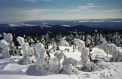 Winterpanorama vom Wurmberg (971 m)