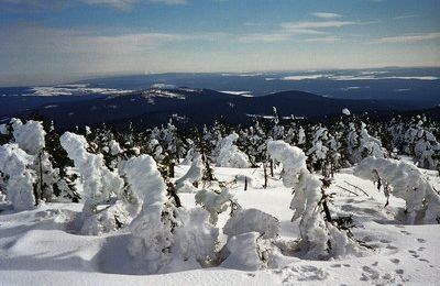 Winterpanorama vom Wurmberg (971 m)