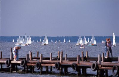 Anlegesteg am Steinhuder Meer