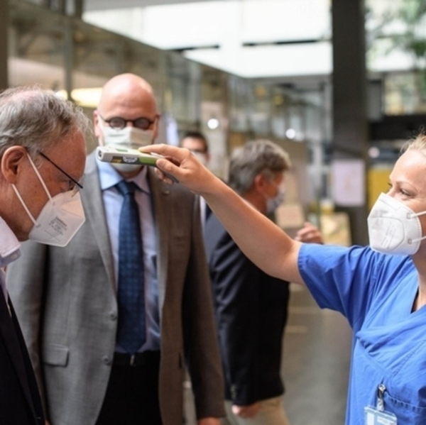 Ministerpräsident Weil zu Besuch in der Universitätsmedizin Göttingen