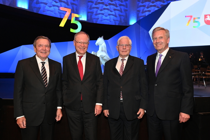 Gerhard Schröder, Stephan Weil, Gerhard Glogowski, Christian Wulff