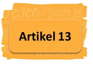 Grundrechte: Artikel 13