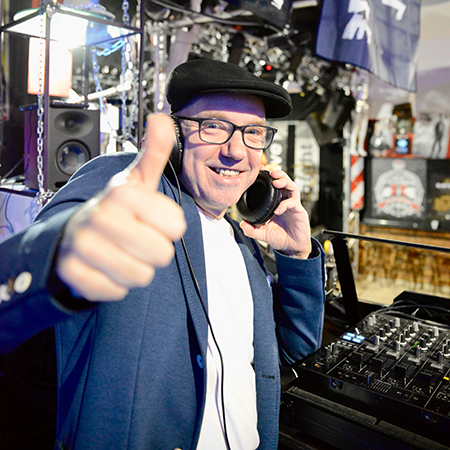 Foto von Michael Wellen, DJ und Altenpfleger, Hannover