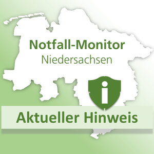 Aktueller Status Notfall-Monitor Niedersachsen: Hinweise