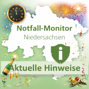 Aktueller Status Notfall-Monitor Niedersachsen: Hinweise (und guten Rutsch ins neue Jahr)