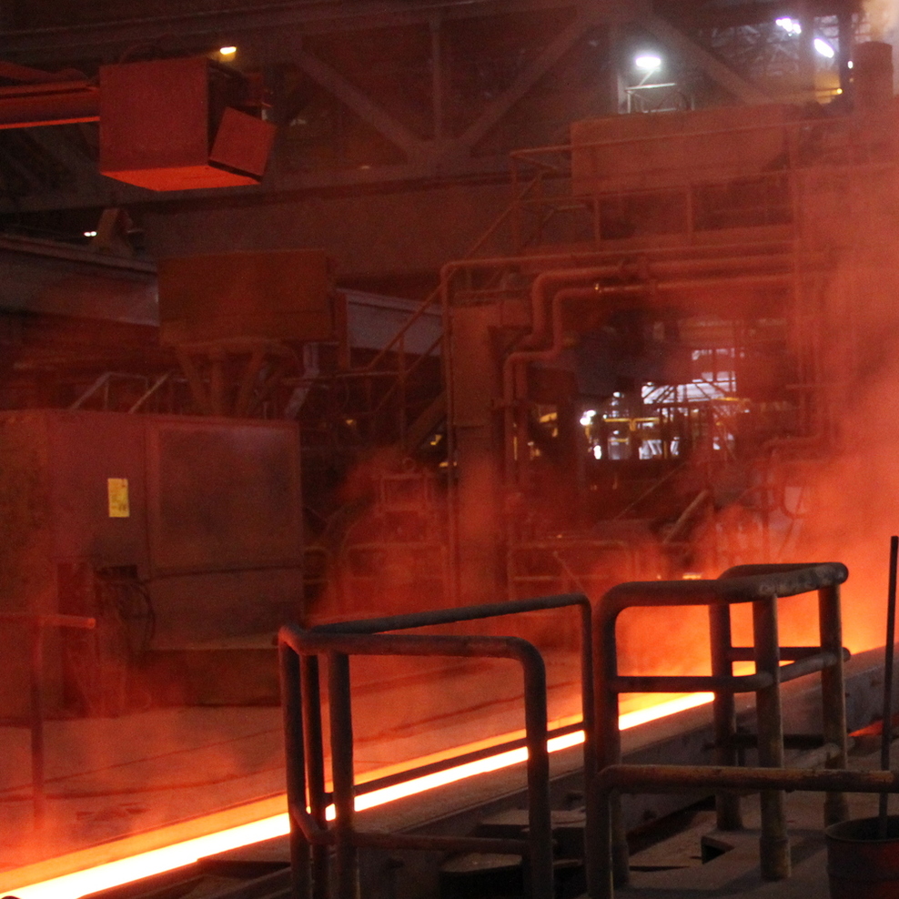 Stahlbearbeitung beim Unternehmen Peiner Träger