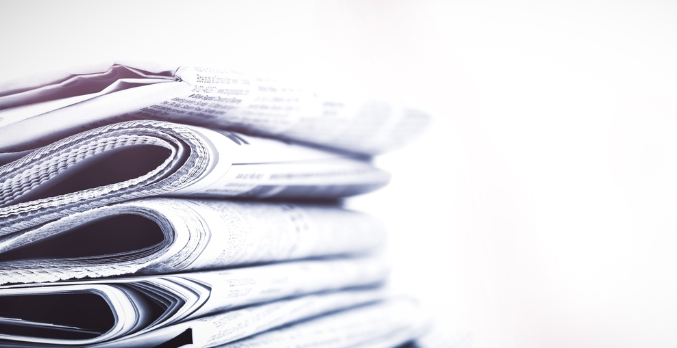 Zeitungsstapel